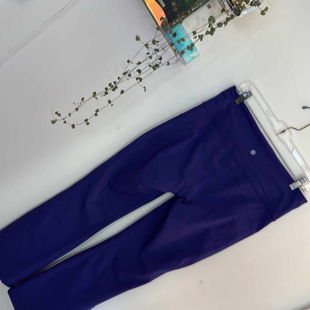 Athleta Rainer Bootcut Pant indigo blue/purple nwt